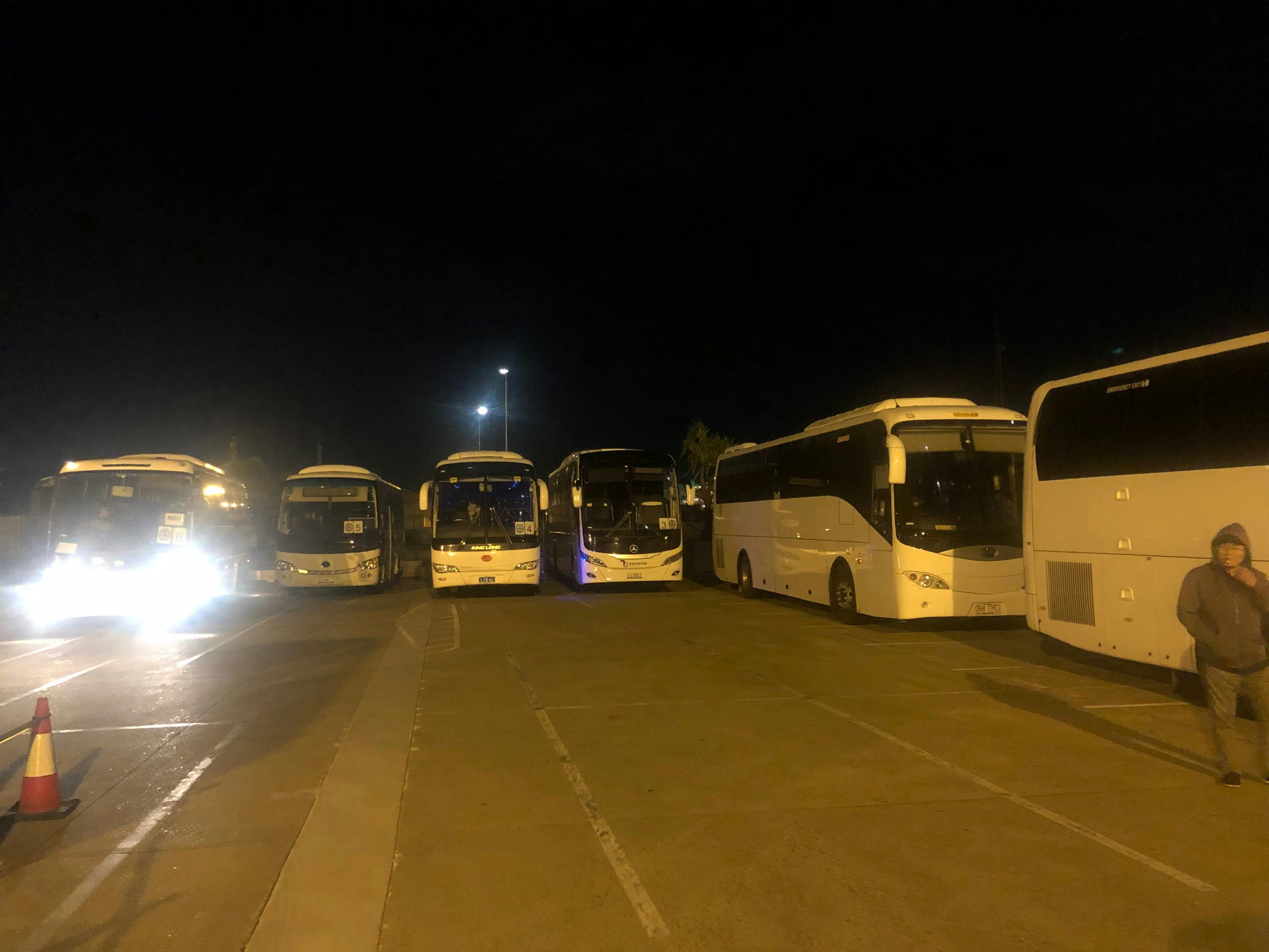 Early morning group