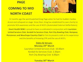 Yellow Wiggle Greg Page - Experience Following his Sudden Cardiac Arrest Cover Image