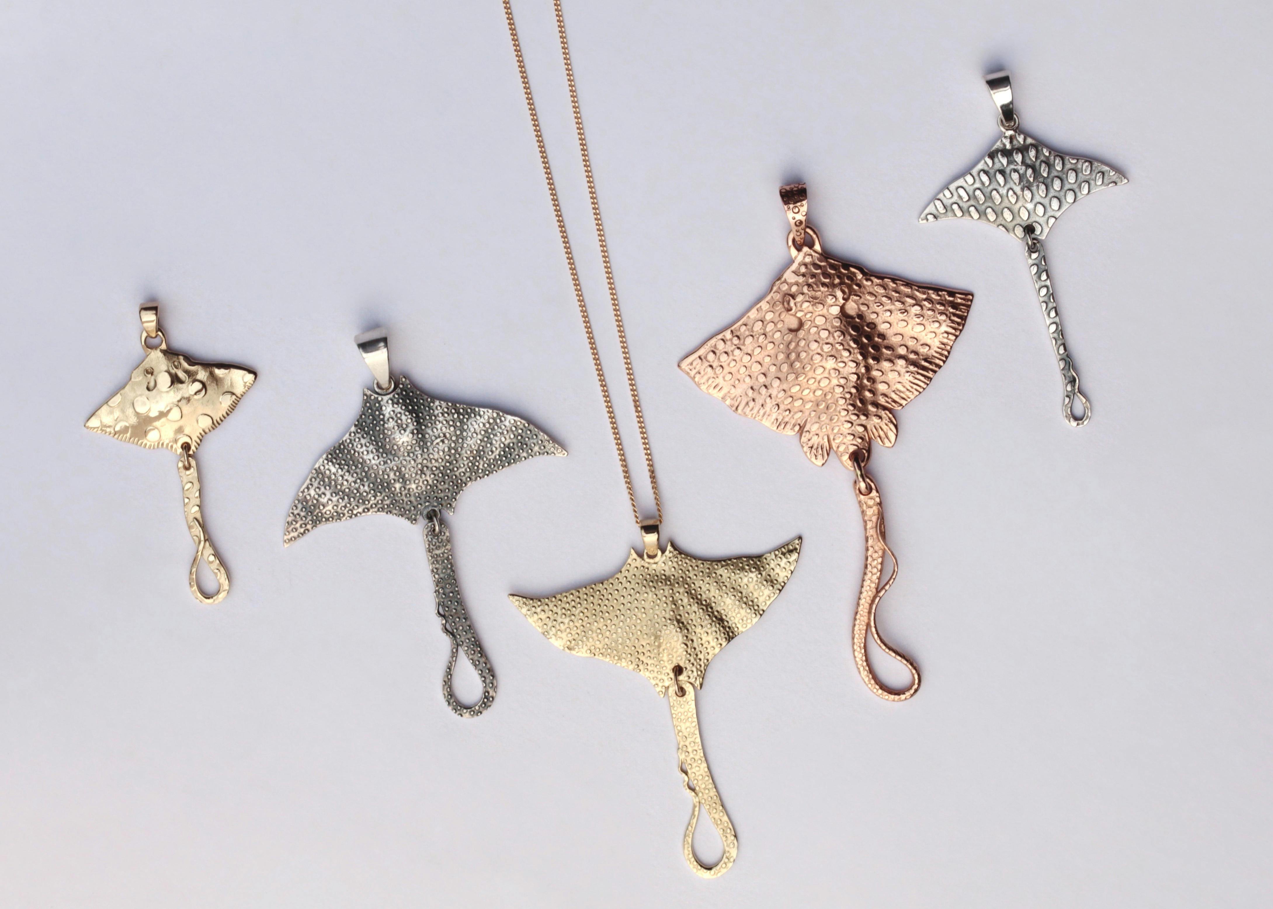 Handcrafted Stingray Pendants