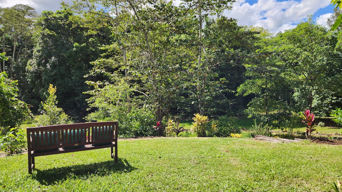 Garden bench