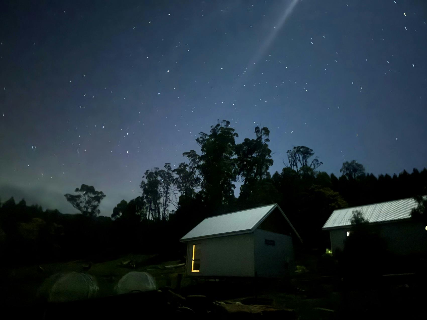 A view of the night sky