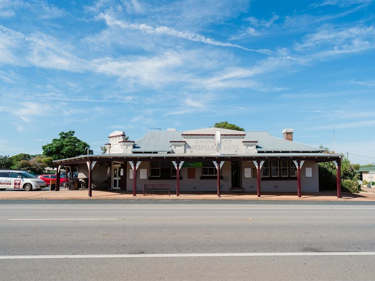 The front of the Top Town Tavern