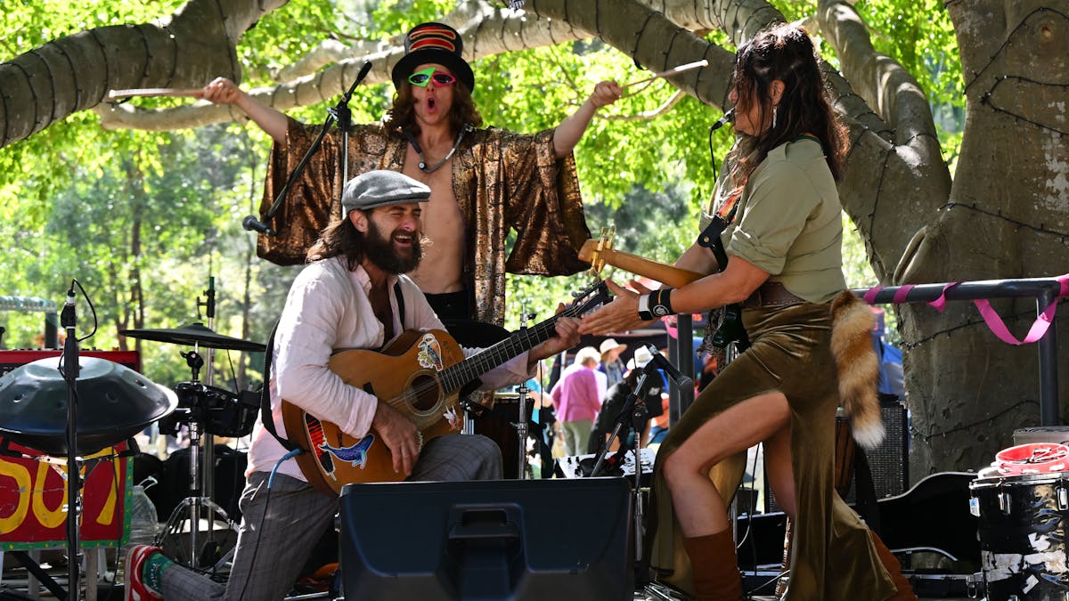 Local Family band on Figtree Stage