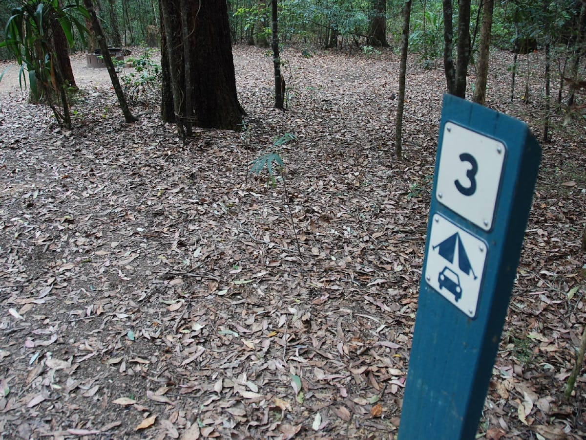 Site 3 at Neurum Creek Campgrounds Site 3 at Neurum Creek Campgrounds