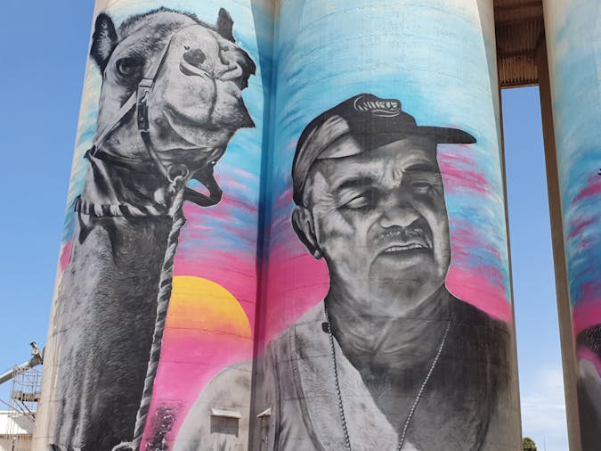 Cowell Silo Art
