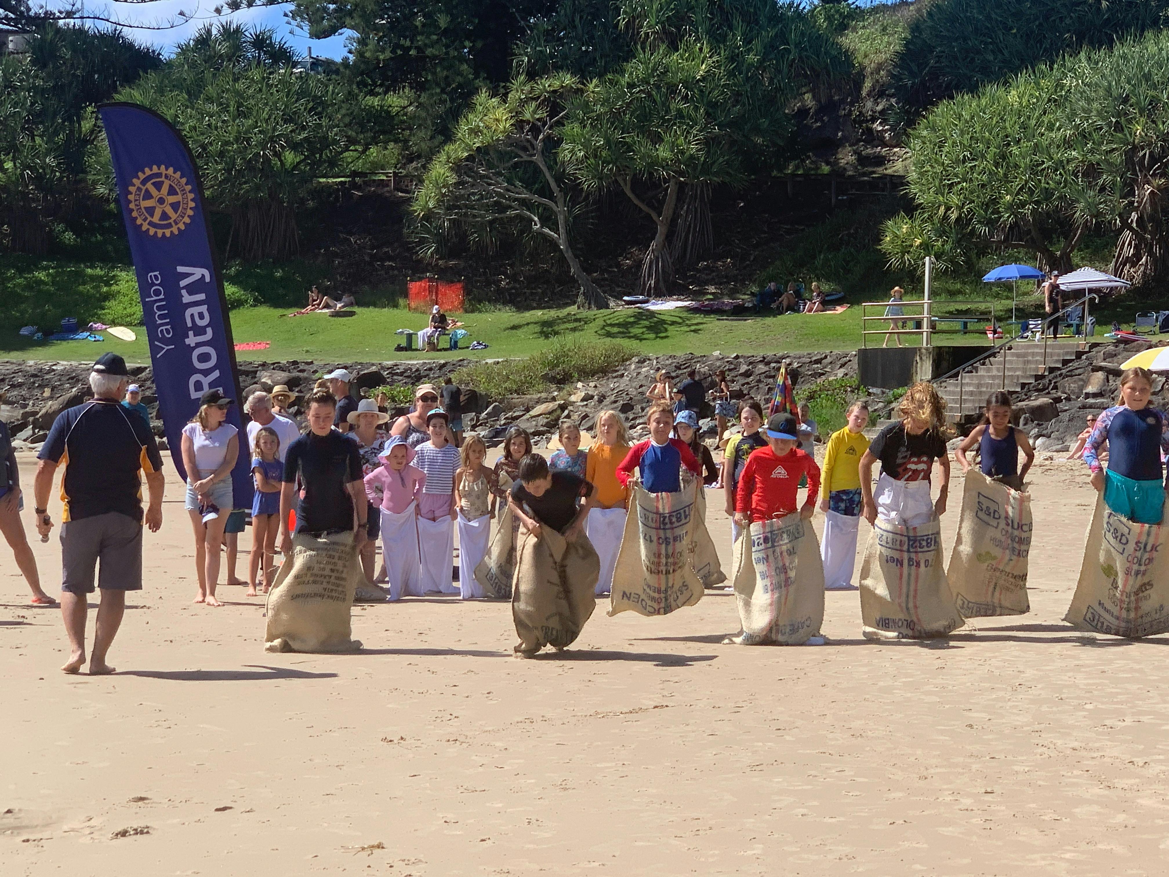 Sack races