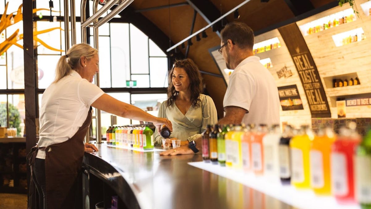 Guided tasting at Bundaberg Barrel—sample iconic brewed soft drinks in sunny Queensland!