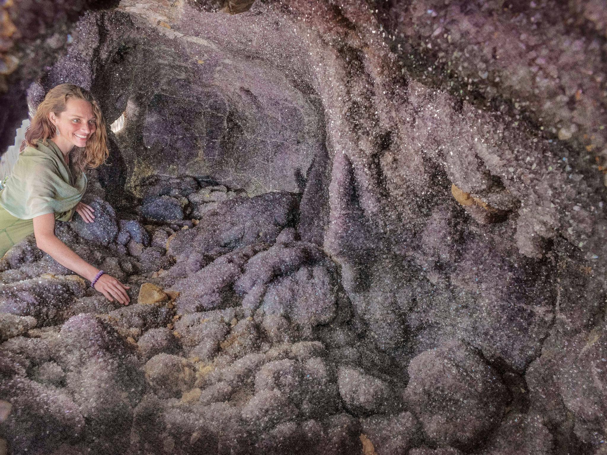 The incredible Amethyst Cave