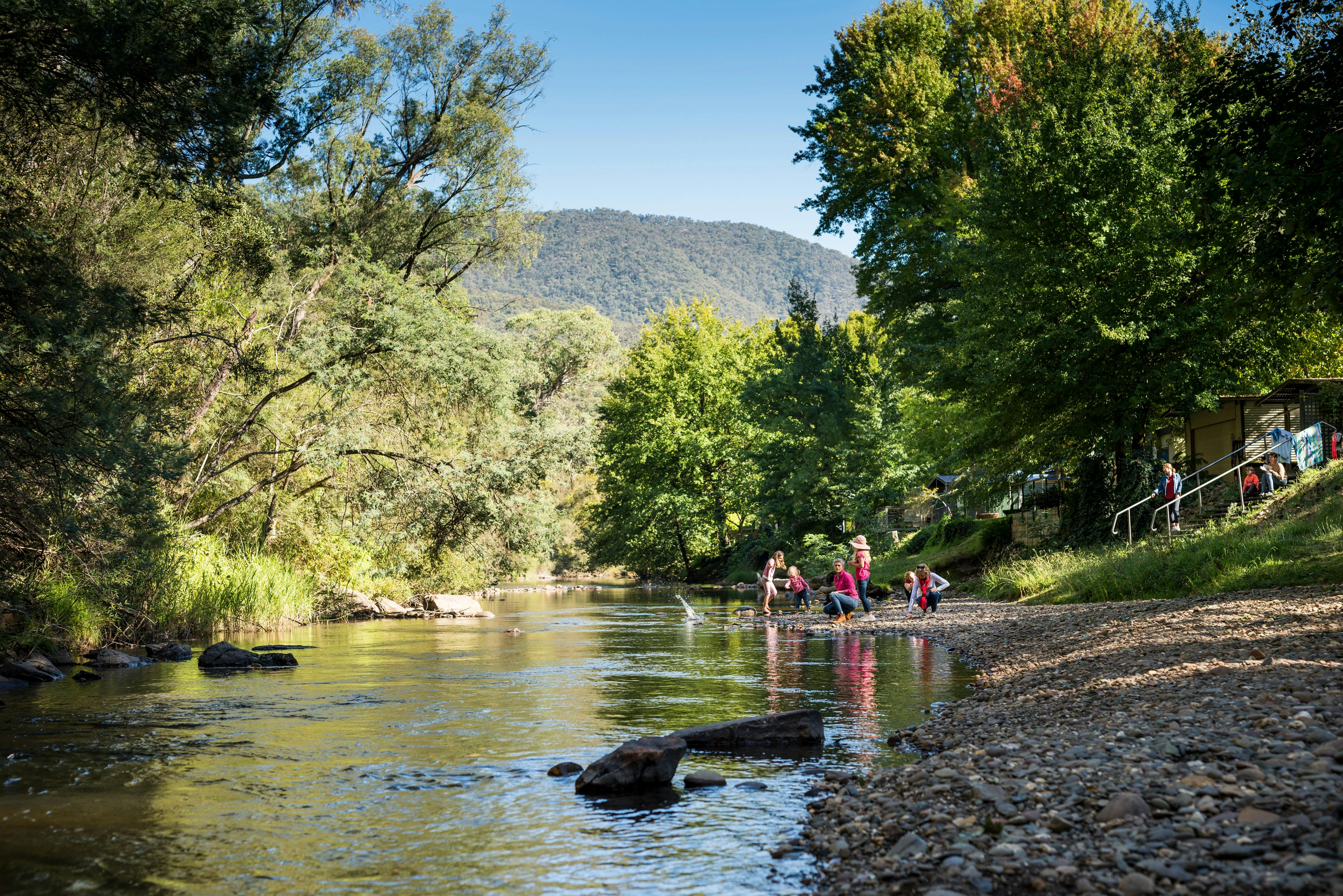 Family fun at the Jamieson River