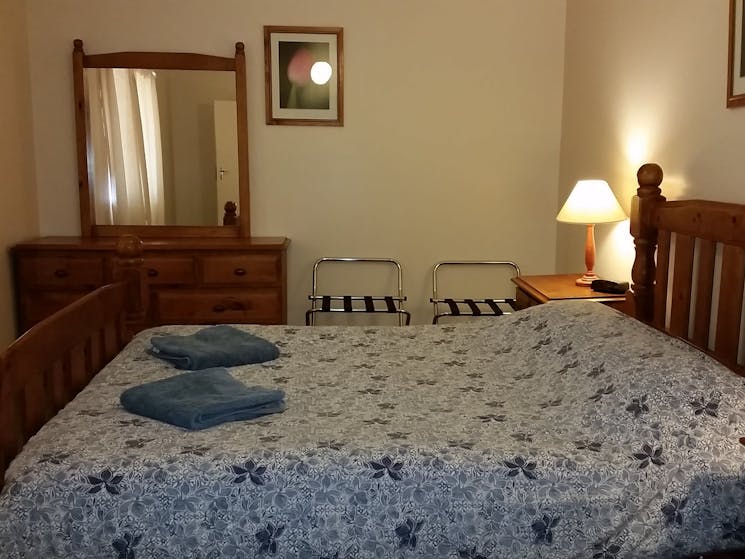 Blue Gum Cottage main bedroom