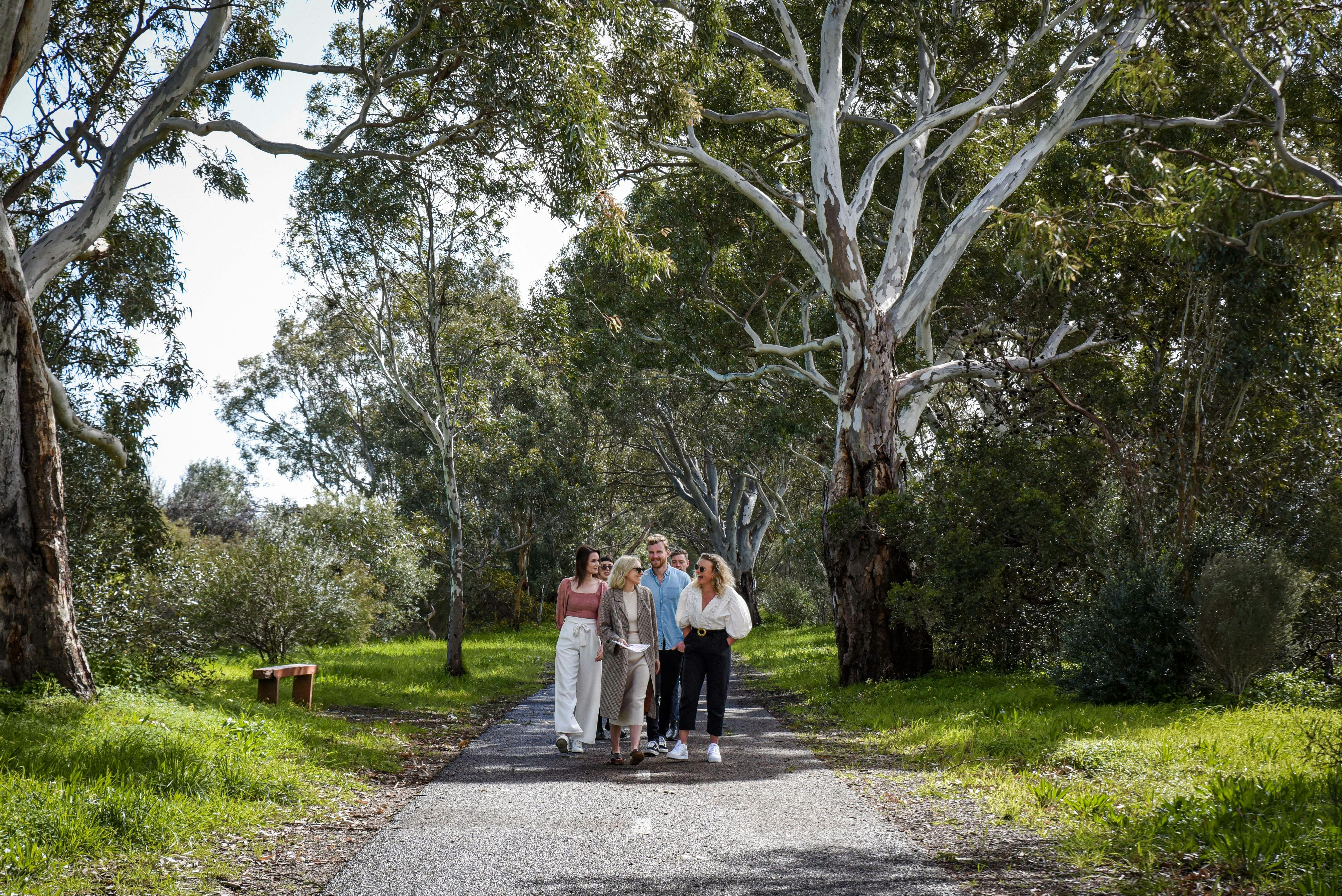 On the way to Battle of Bosworth on the Shiraz Rail Trail