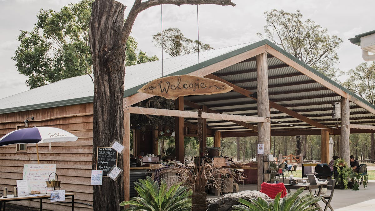 Entry to Cafe