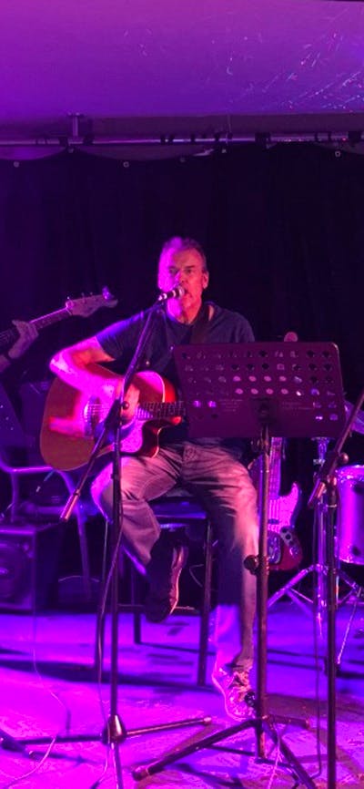 Performers on stage