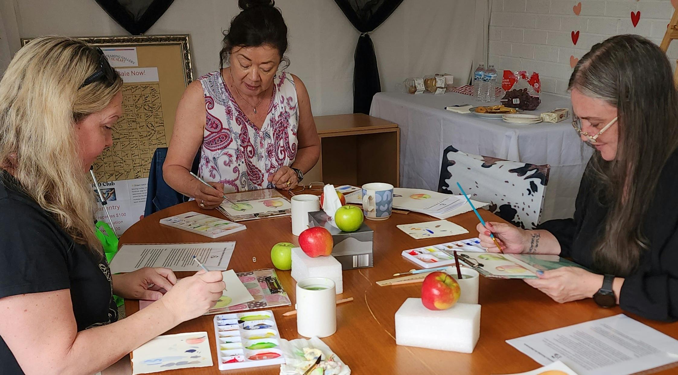 Step One Beginners Watercolour Class with Heidi.