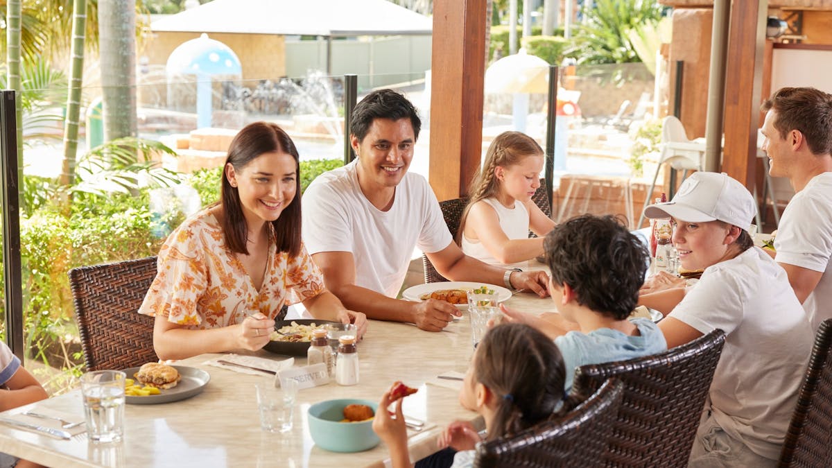 The Lagoona Restaurant at Brisbane Holiday Village