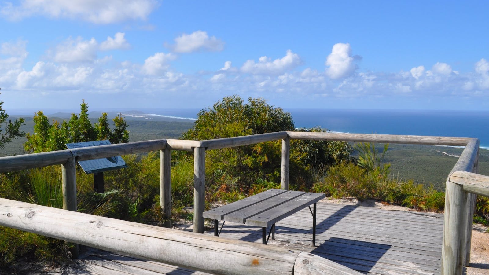 Mount Tempest lookout track,  Gheebulum Kunungai (Moreton Island) National Park