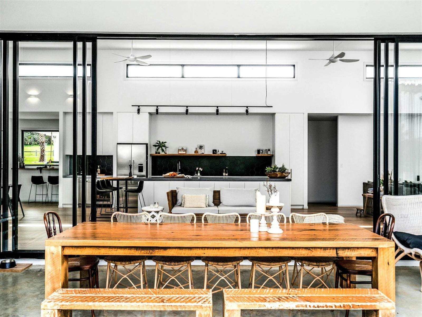 야외 식사 공간