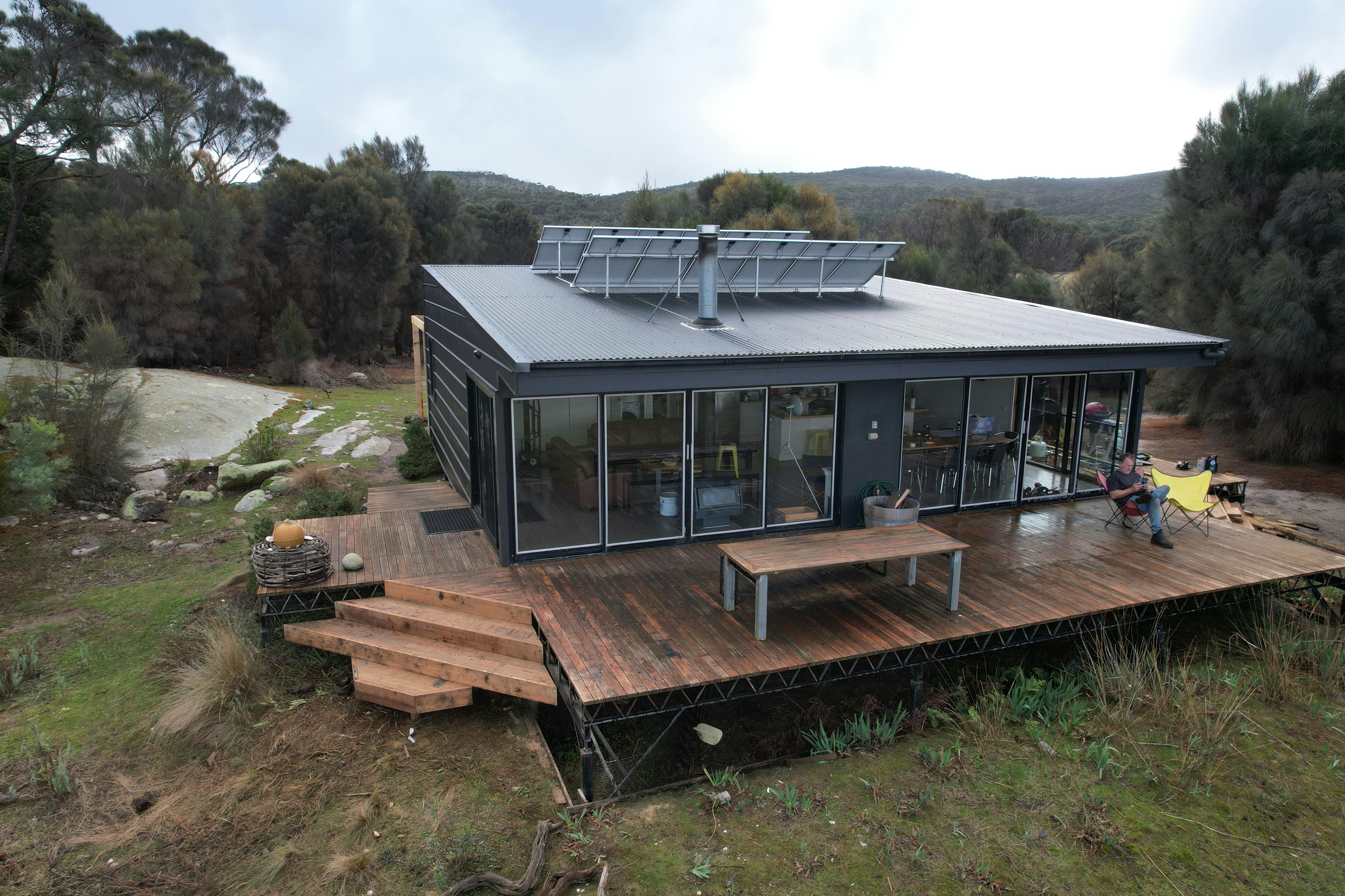 Sawyers Bay Shacks beachfront