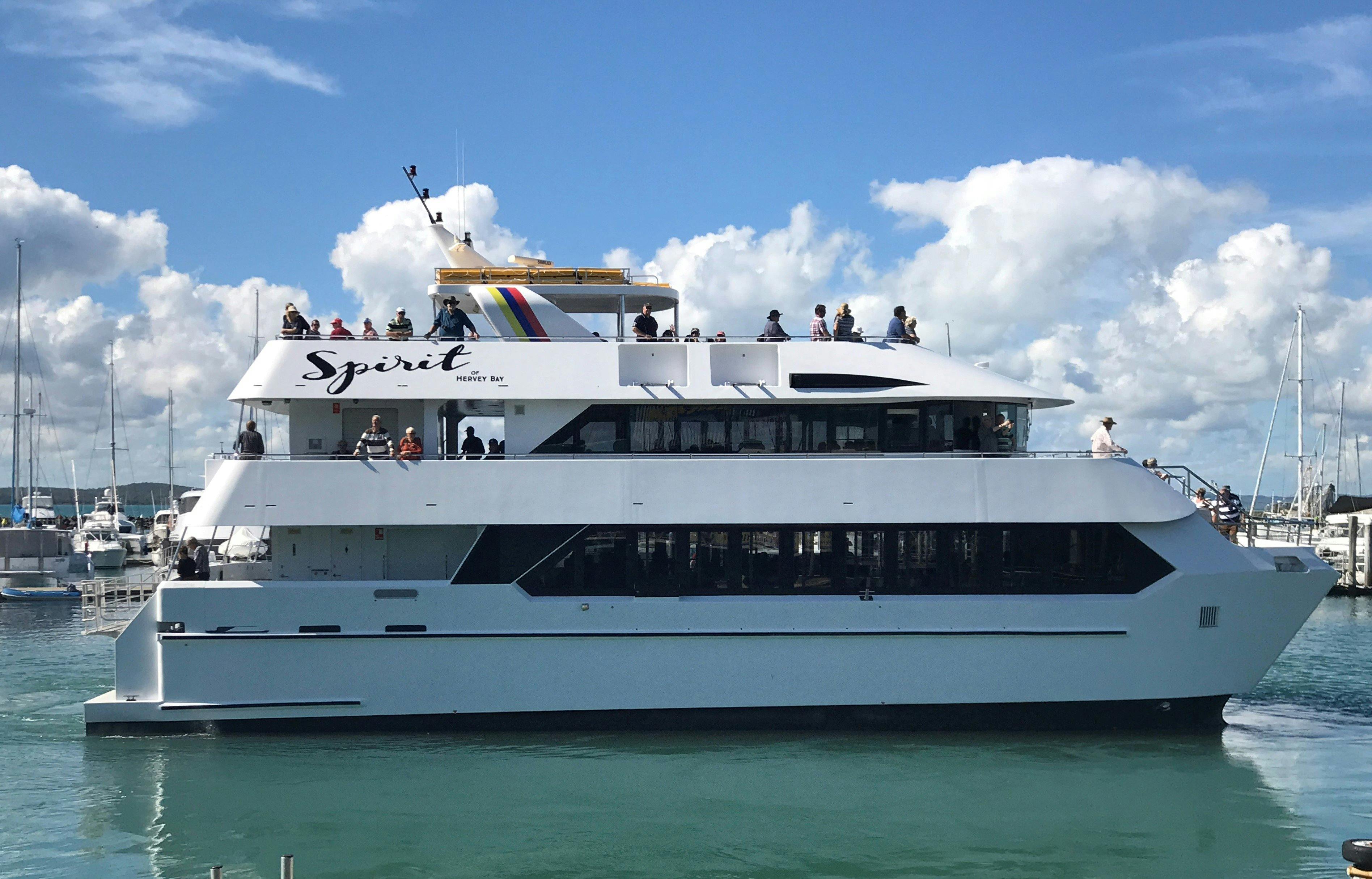 Newly painted Spirit of Hervey Bay