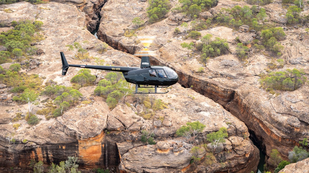 Scenic Helicopter Flight over Cobbold Gorge