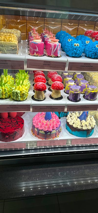 Space Kitchen desserts