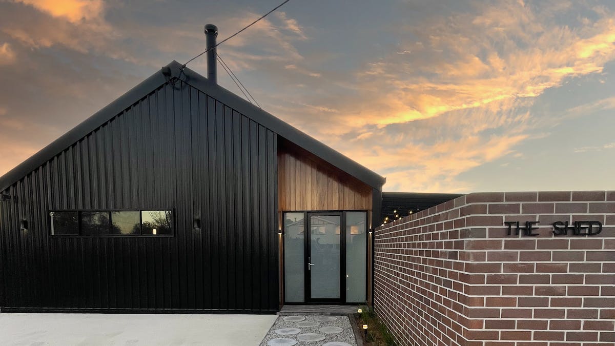 Front of Shed
