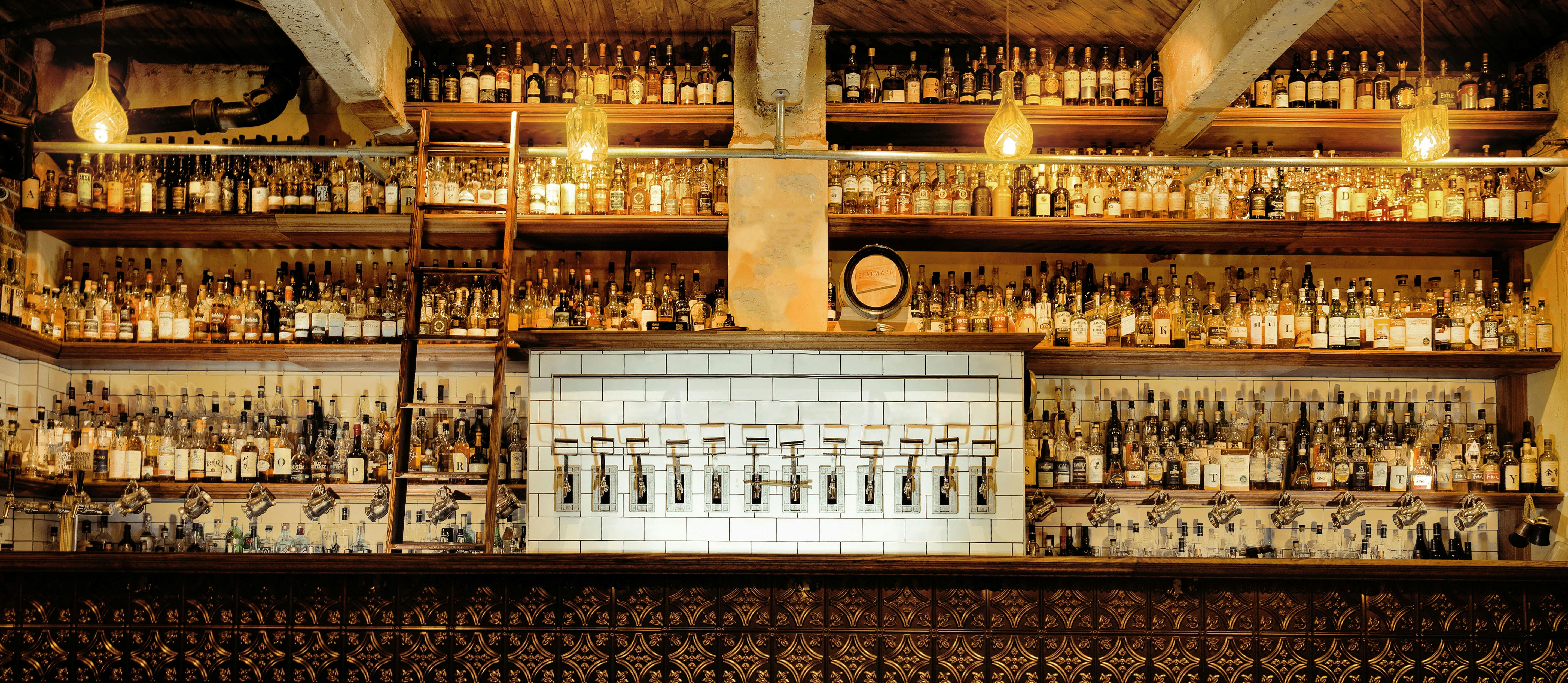Beer Taps at Boilermaker House