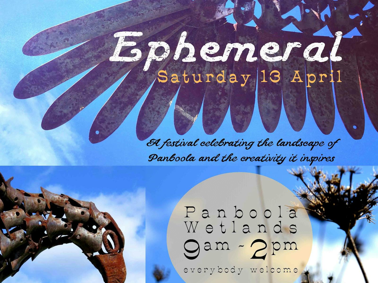 Image for Ephemeral: A festival at  Panboola Wetlands