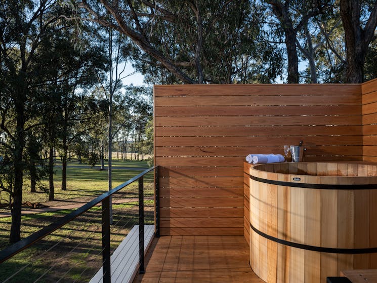 Tower Suite hot tub