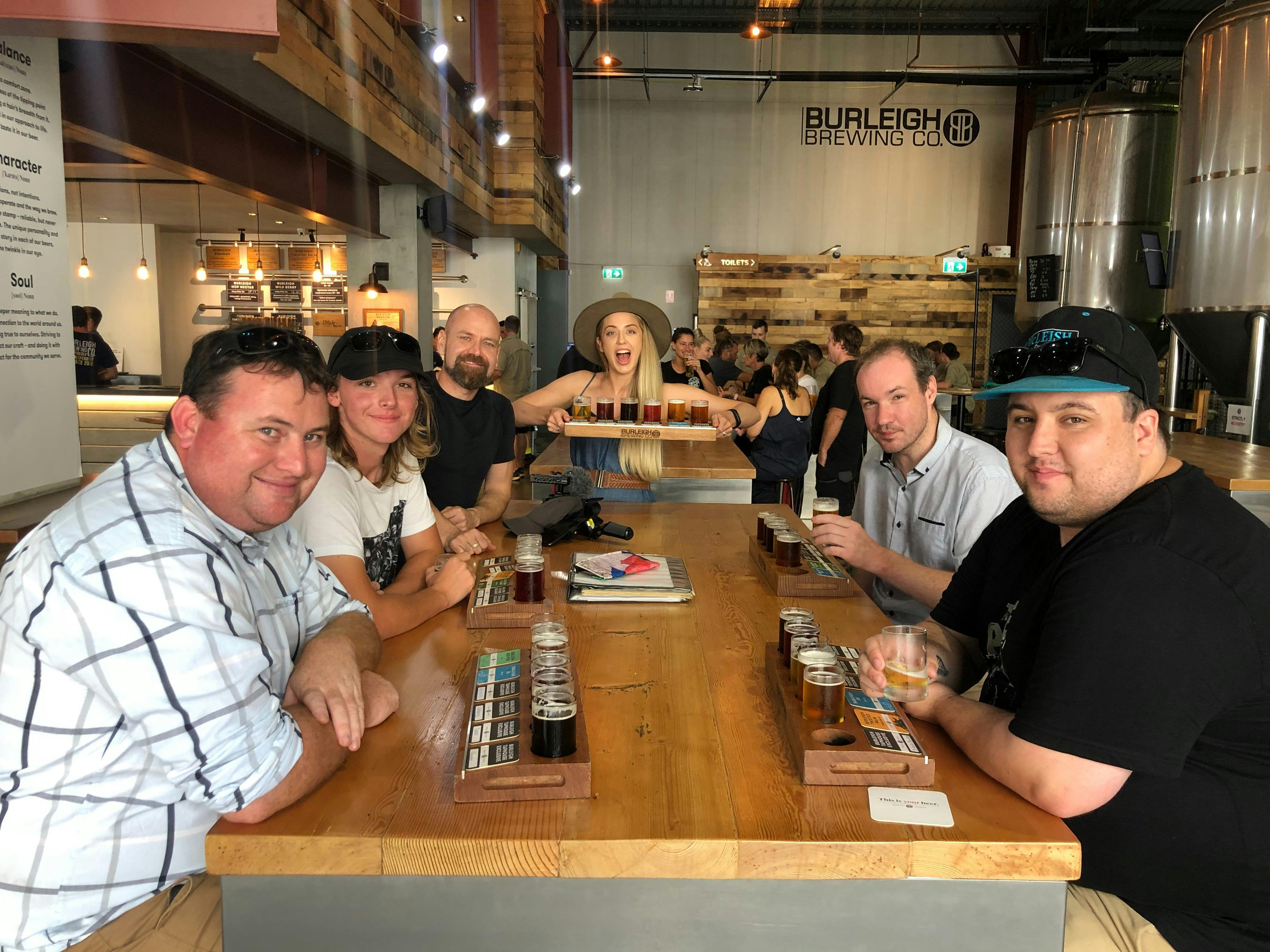 Inside Burleigh Brewing Co