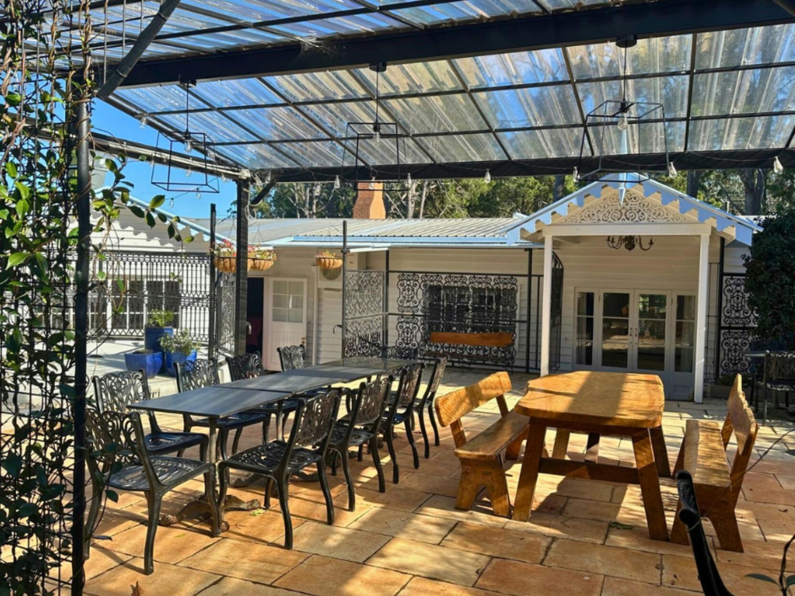 BBQ Iron Terrace seating space