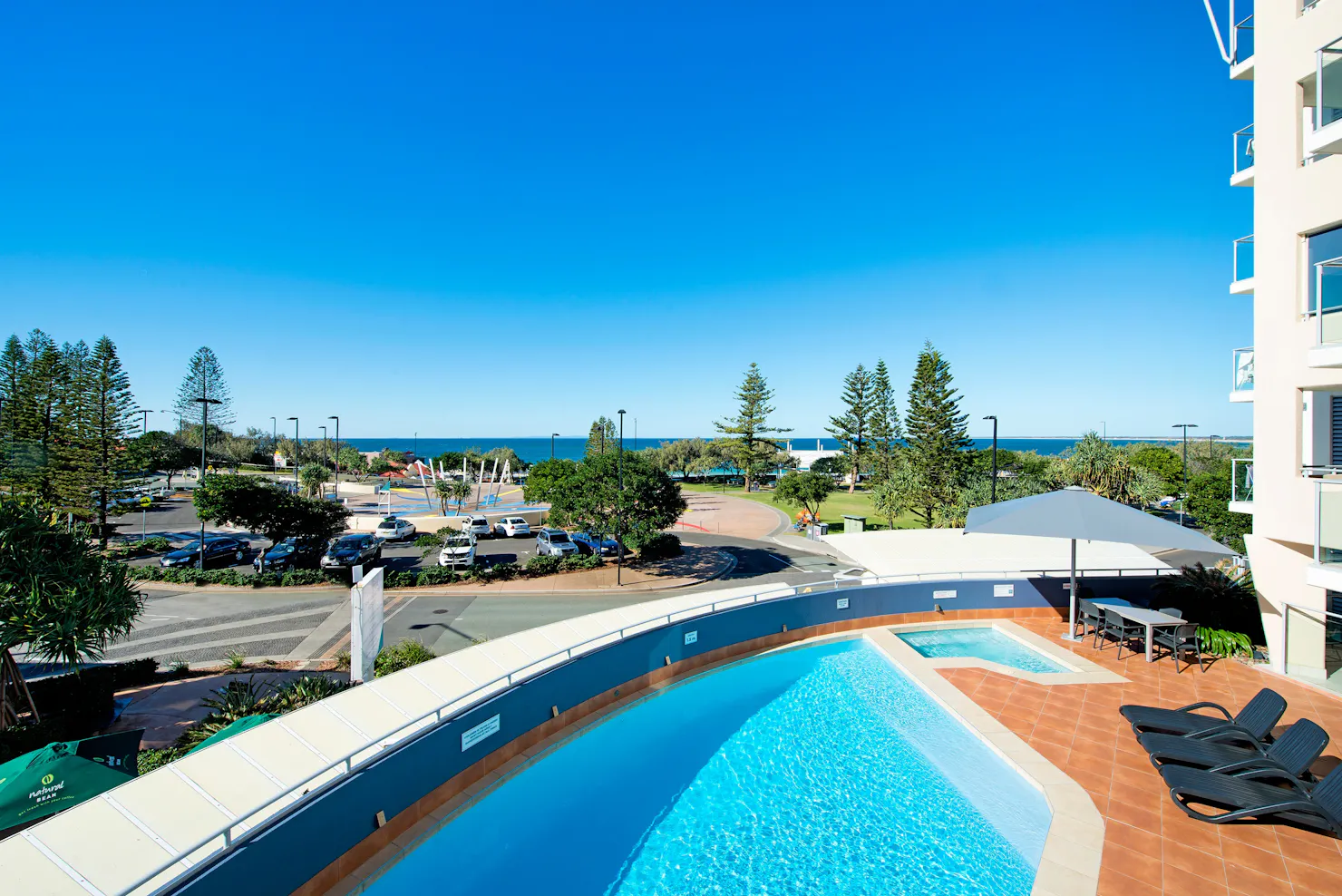 Swimming Pool at ULTIQA Shearwater Resort on Kings Beach