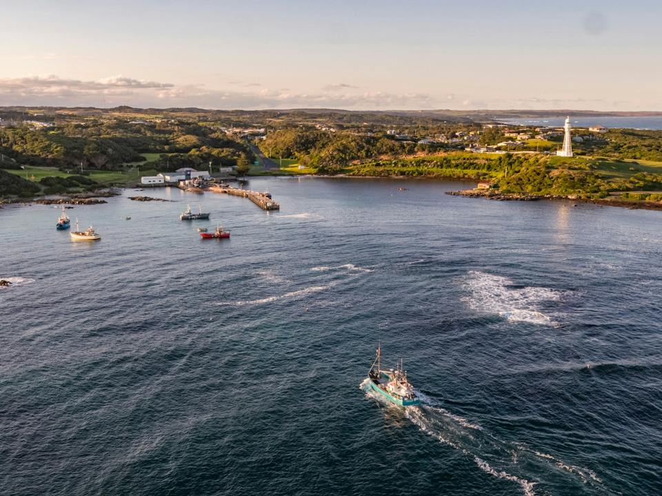Currie Harbour, King Island photo