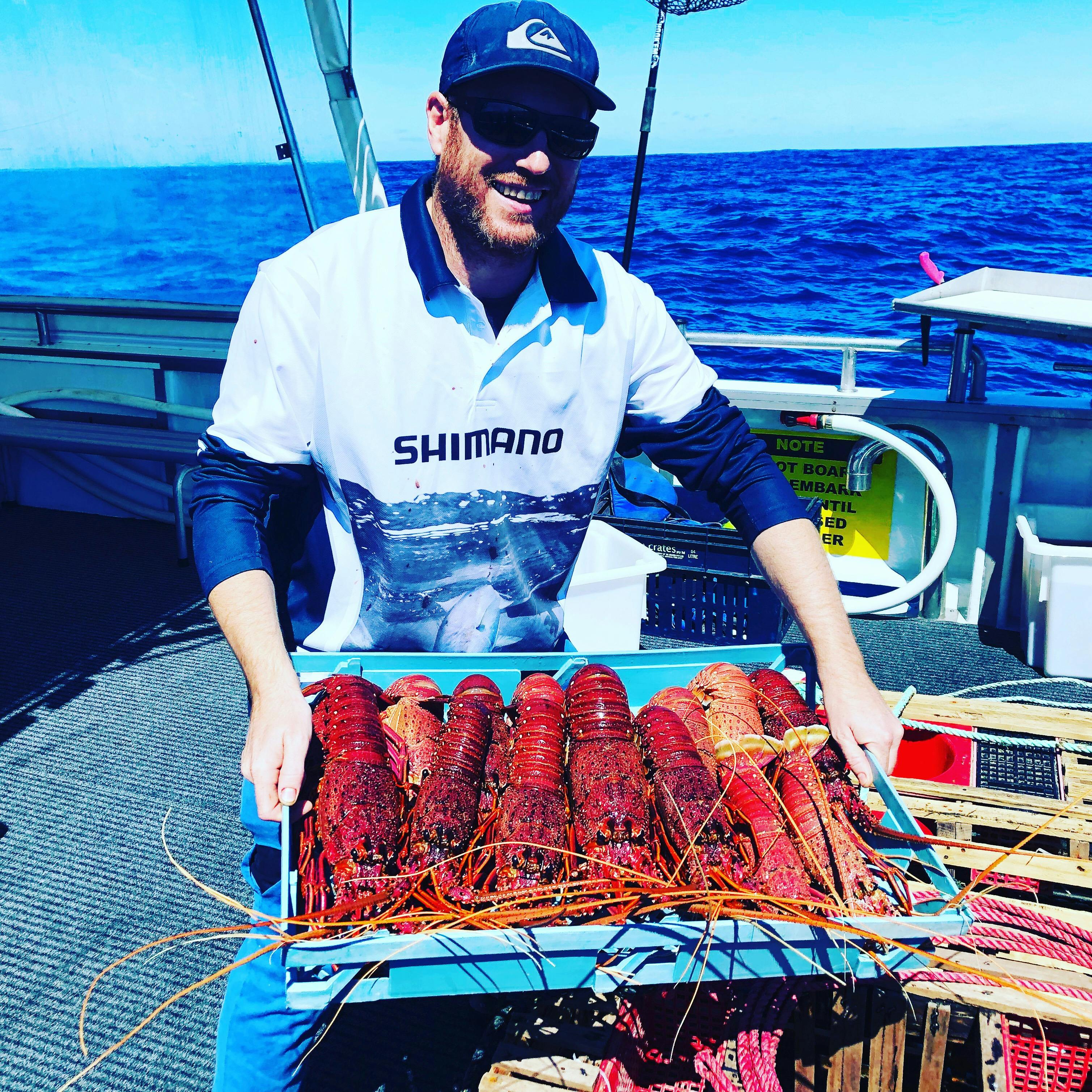 Rock Lobster Fishing Tour Apache Charters