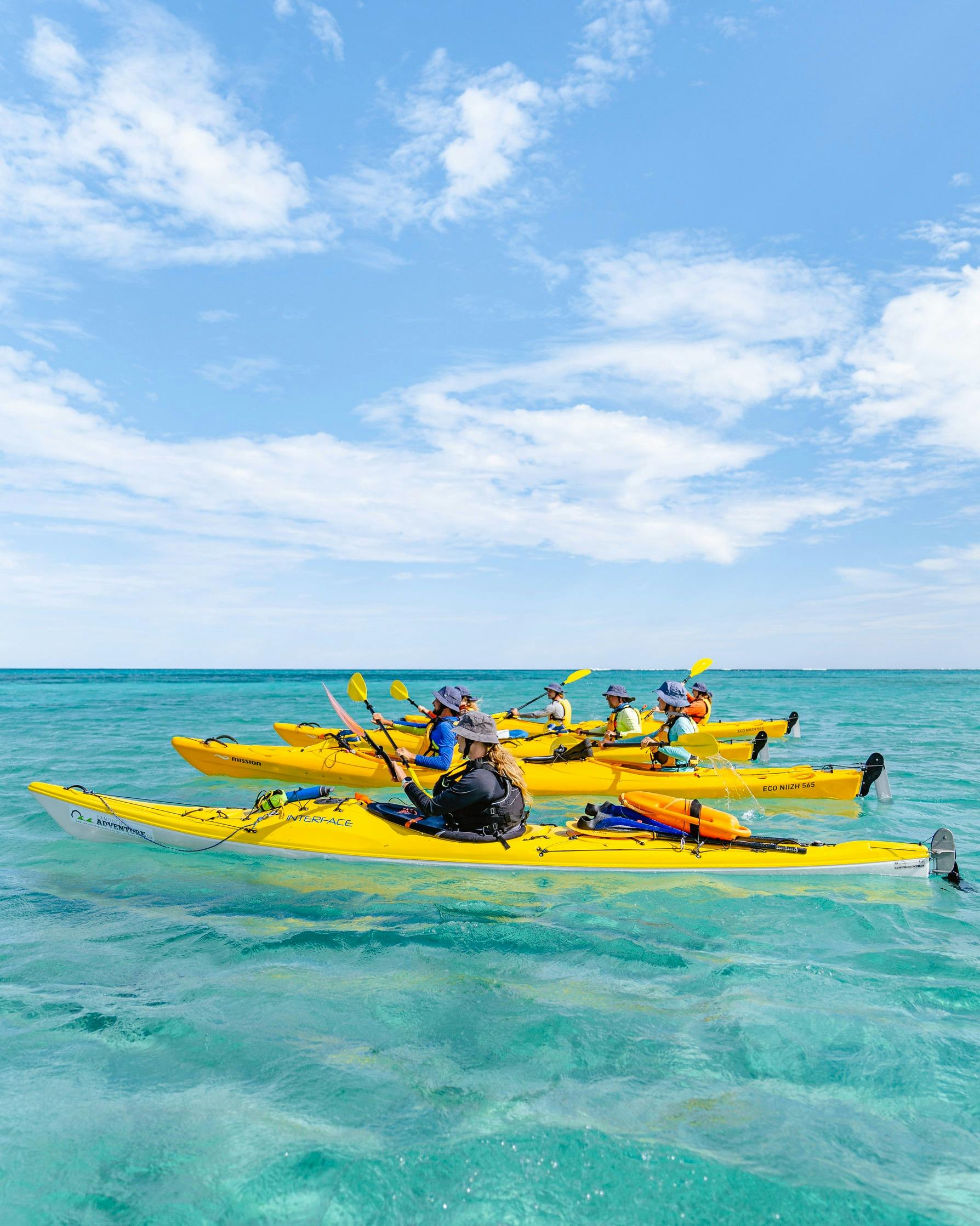 Sea Kayaking Tour with Exmouth Adventure Co., Ningaloo