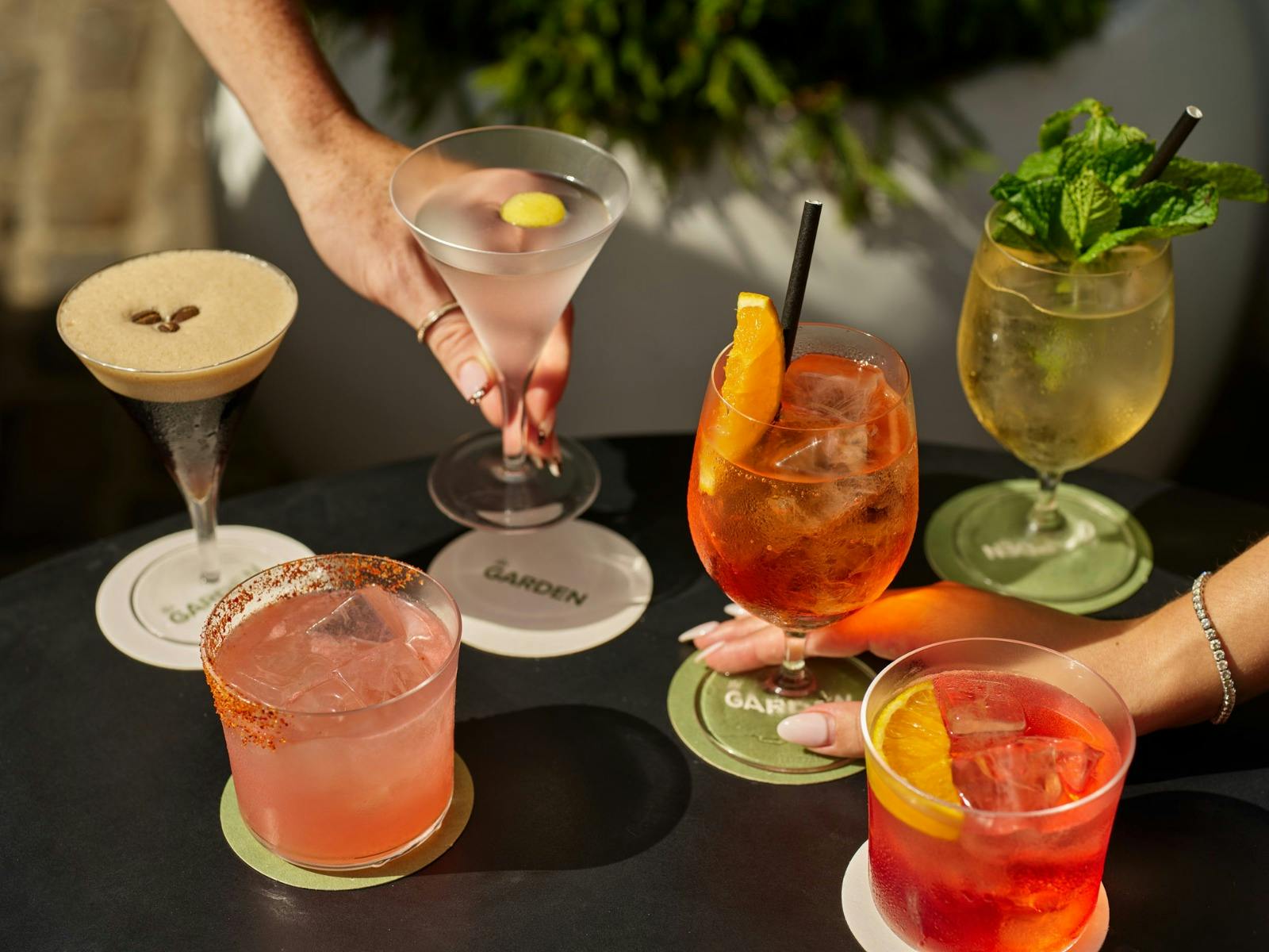 The Garden Happy Hour