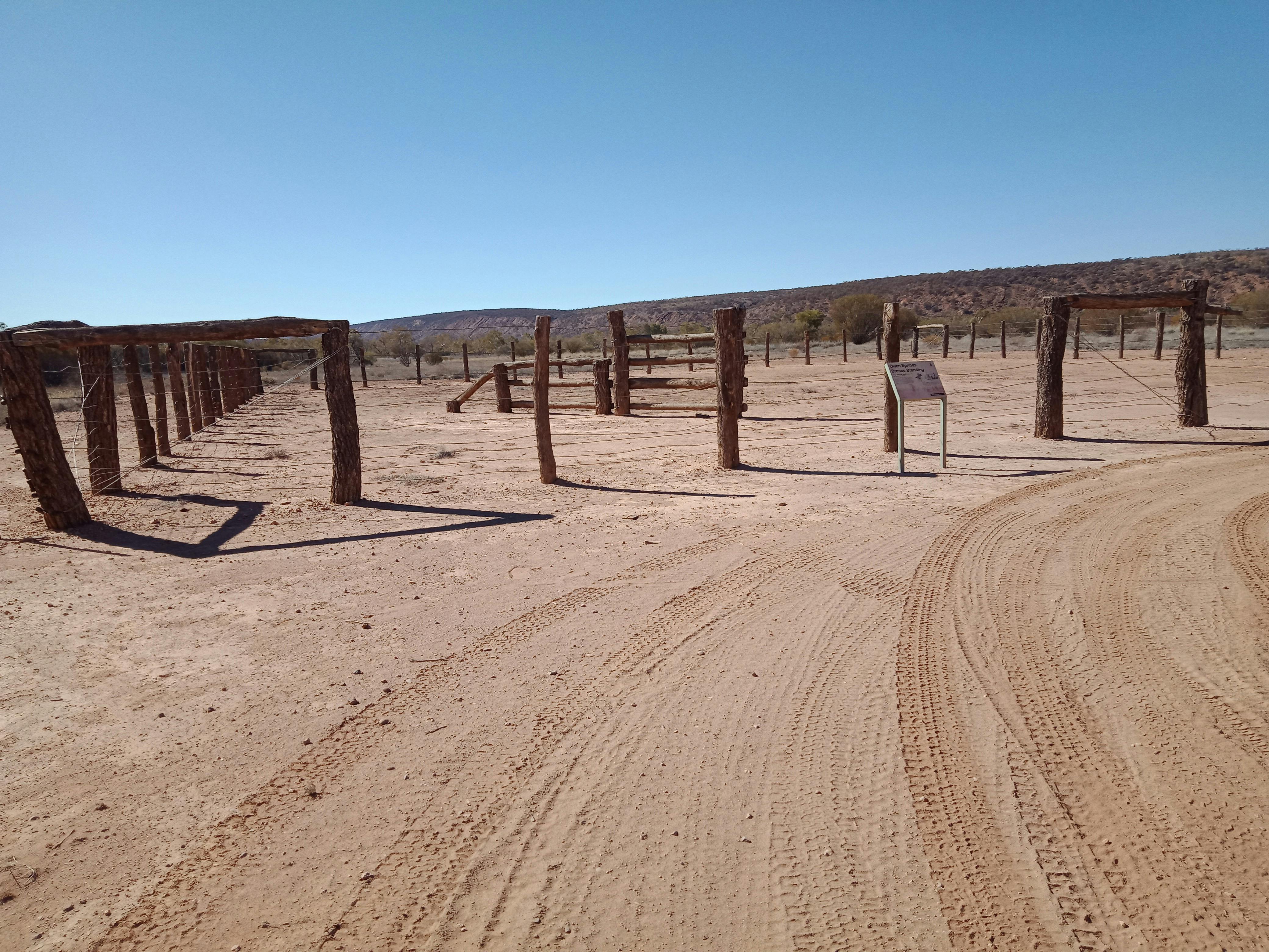 Cattle Yards Owen Springs Reserve