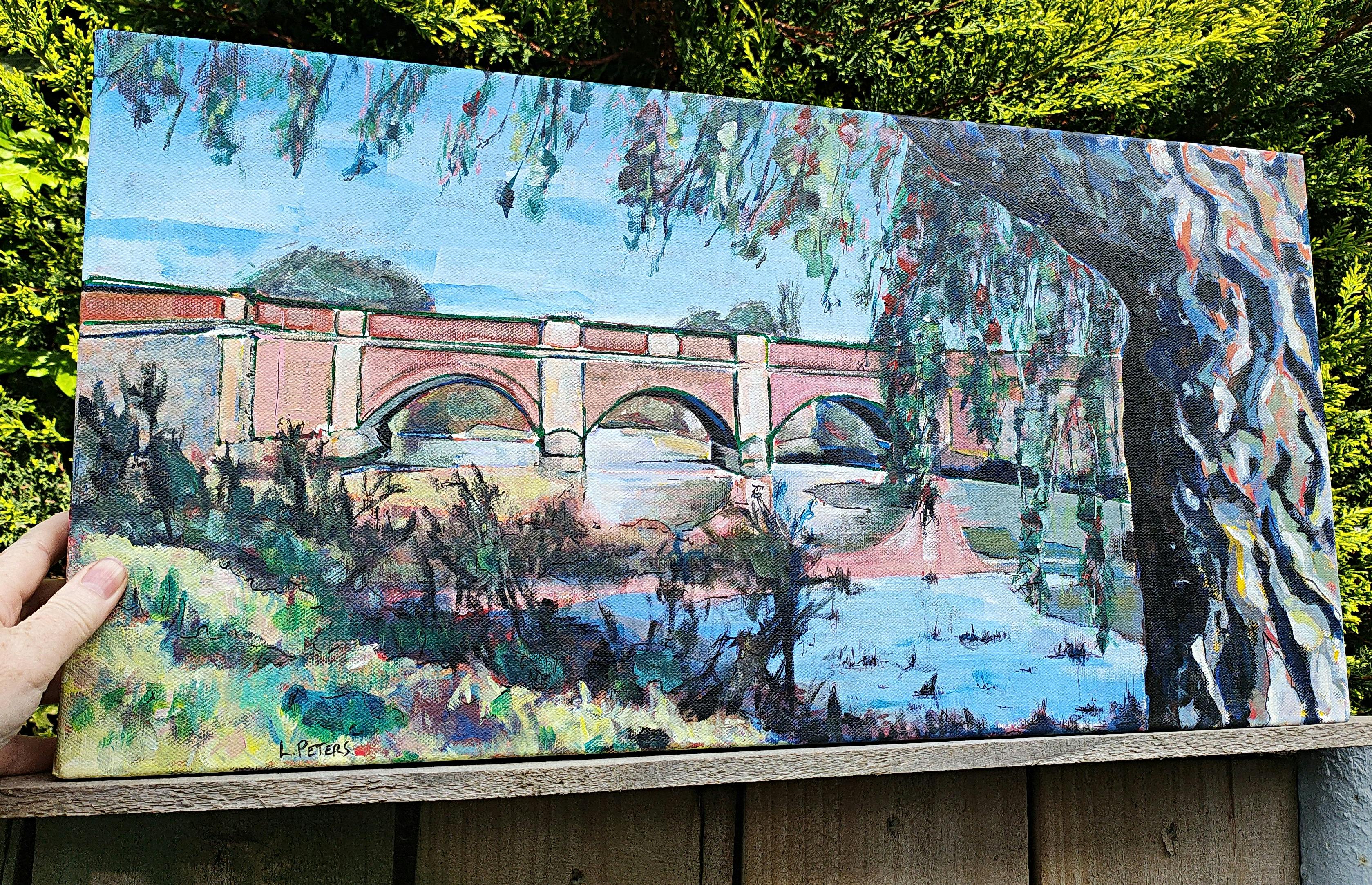 acrylic, painting, convict