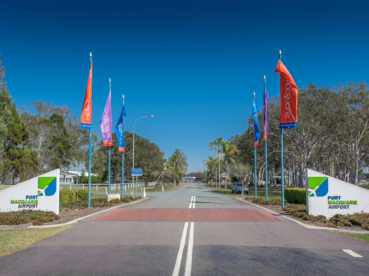 Port Macquarie Airport Entrance