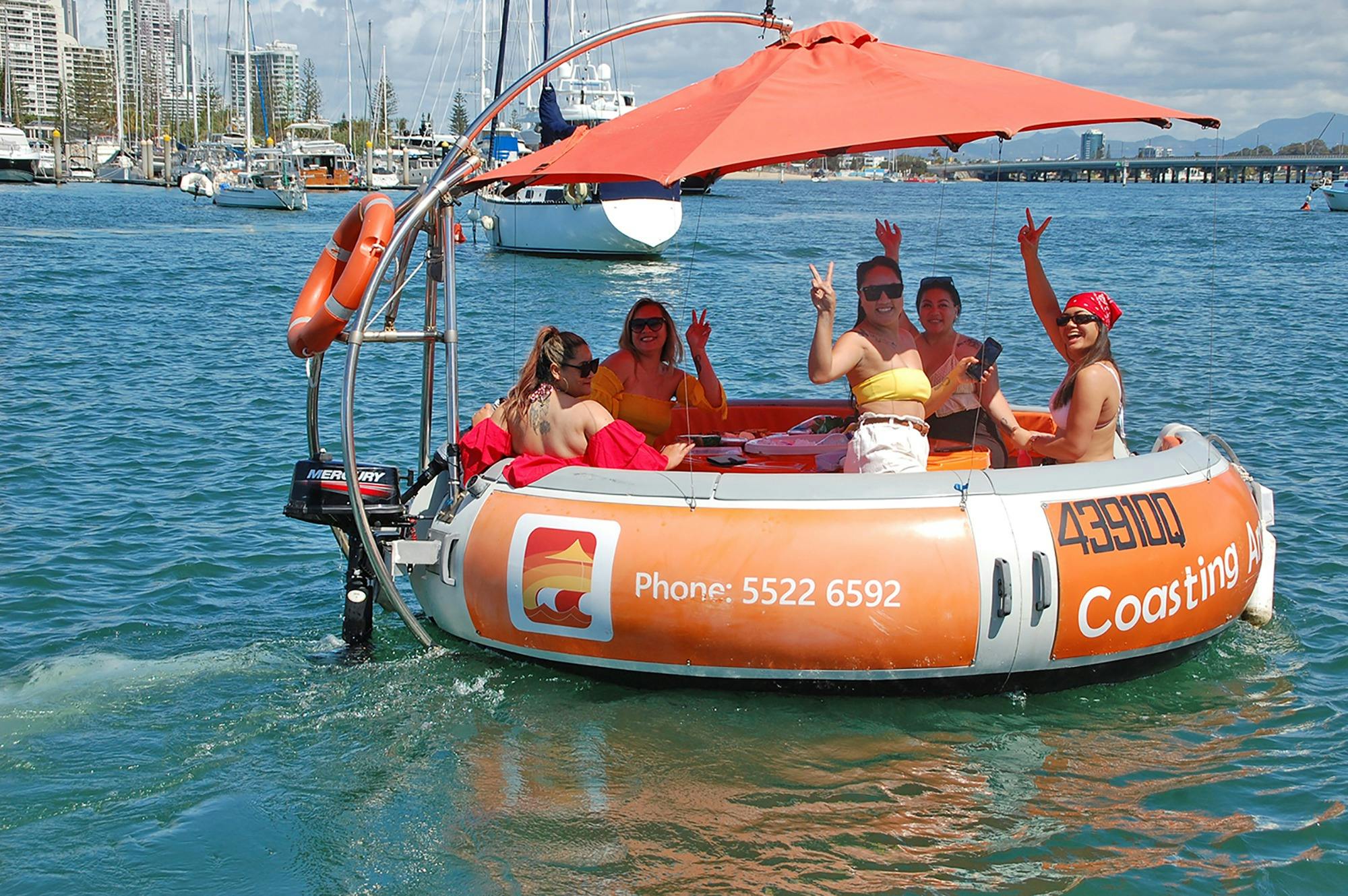 Coasting Around Round Boat Hire Queensland
