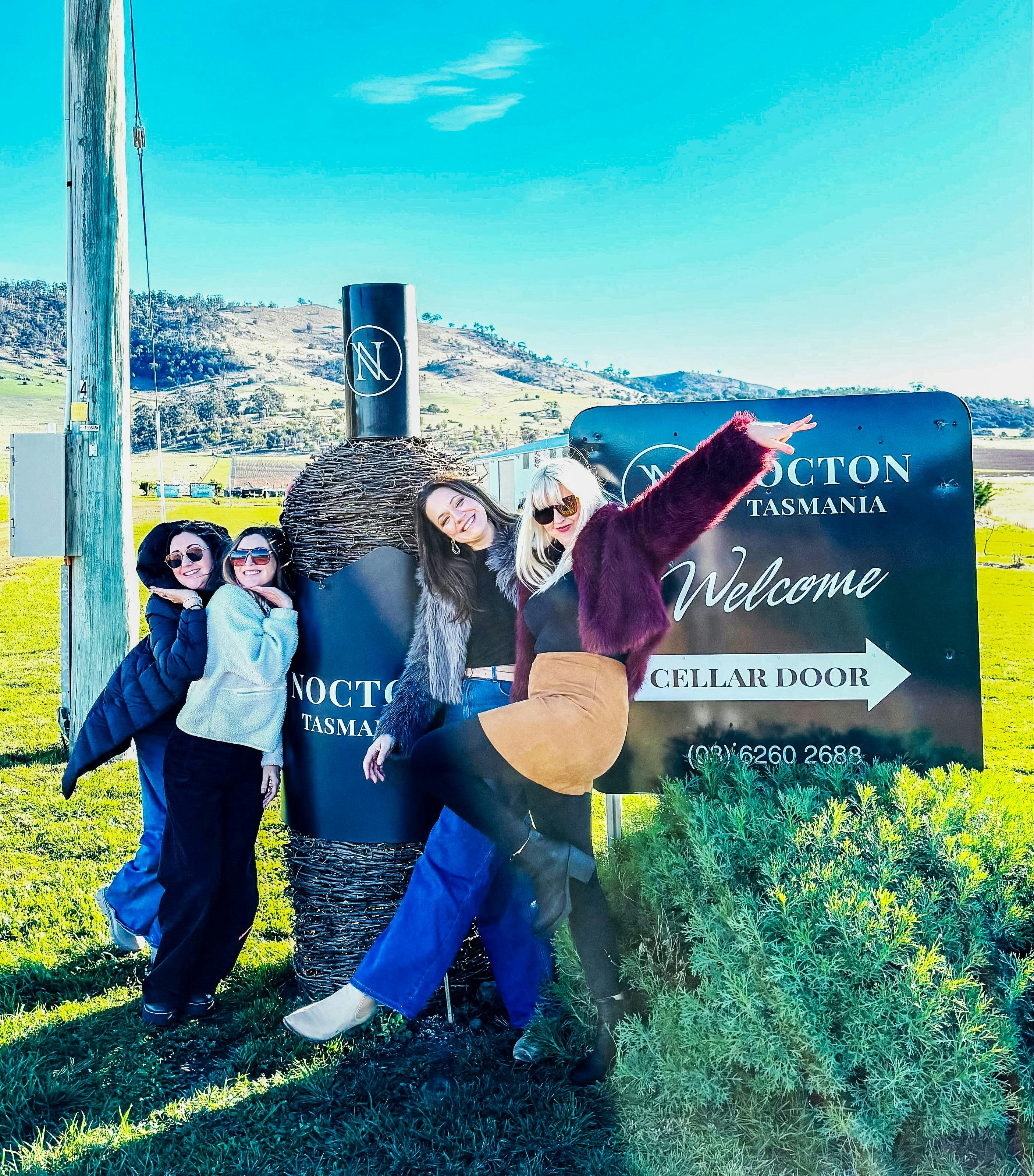 Visiting Nocton Vineyard with friends