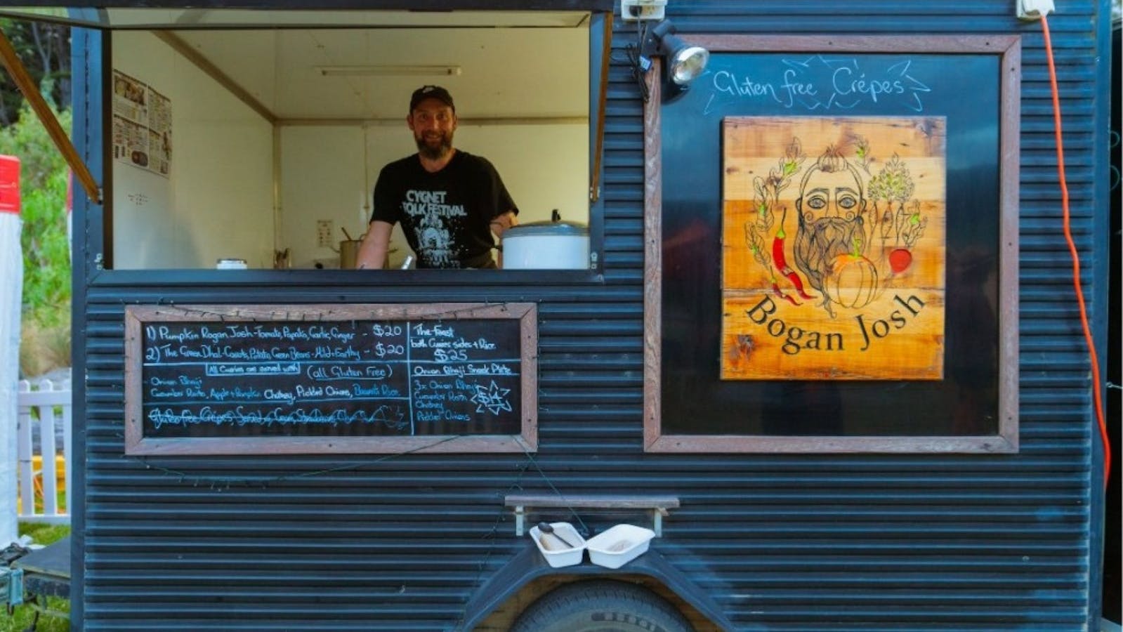 Great food for our festival goers