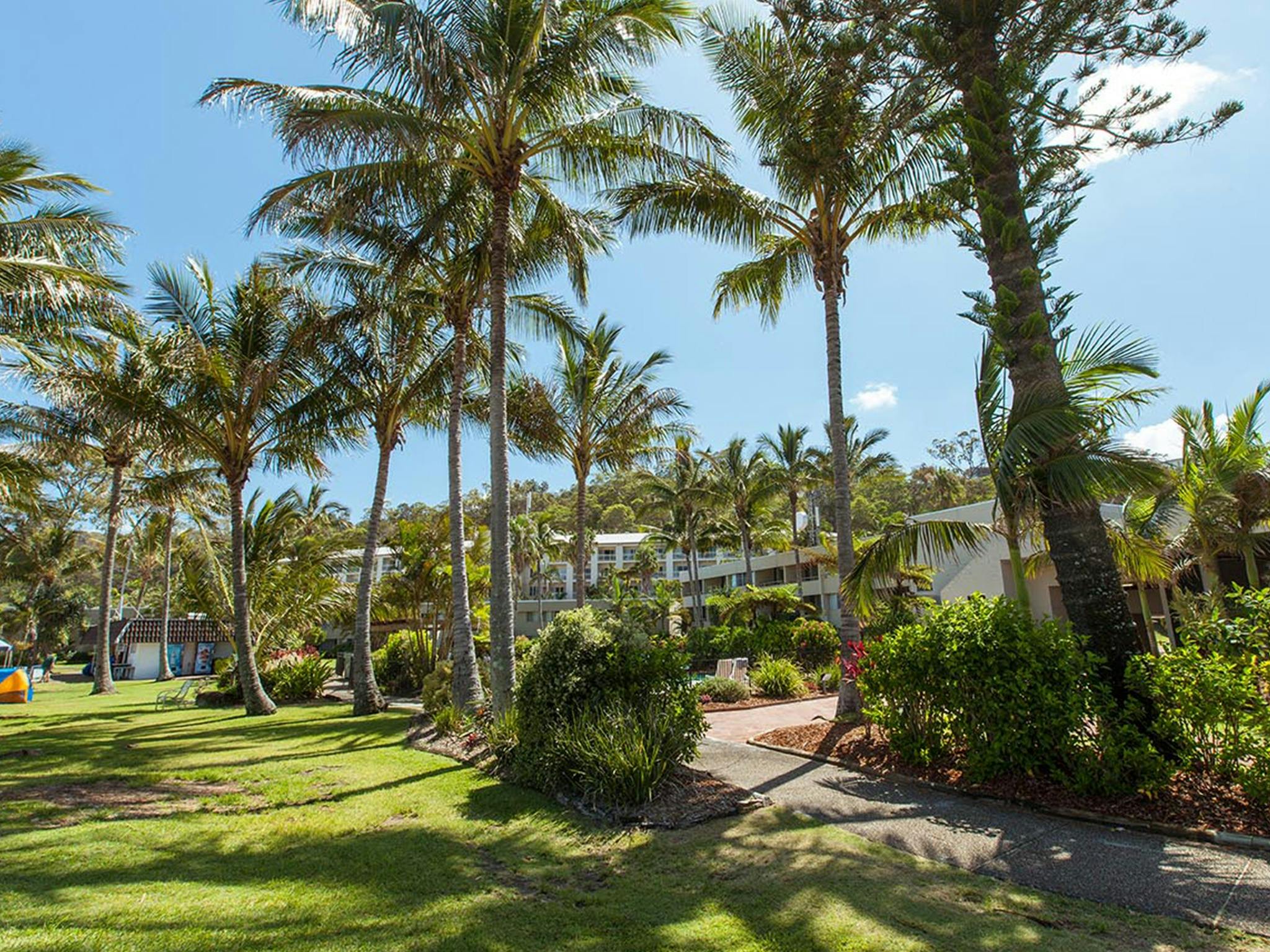 Tangalooma gardens