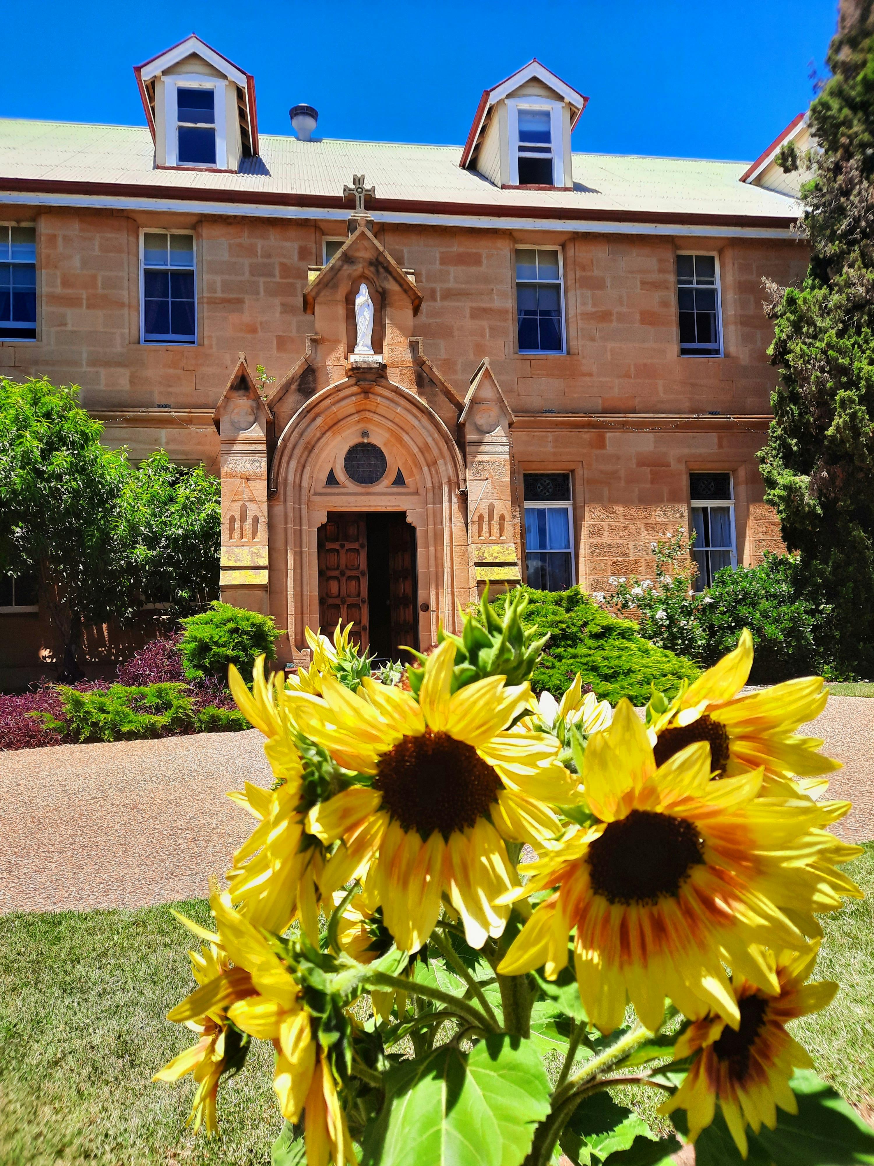 Unique Australian architecture, the Abbey is a 3 story gothic inspired,  sandstone historic building