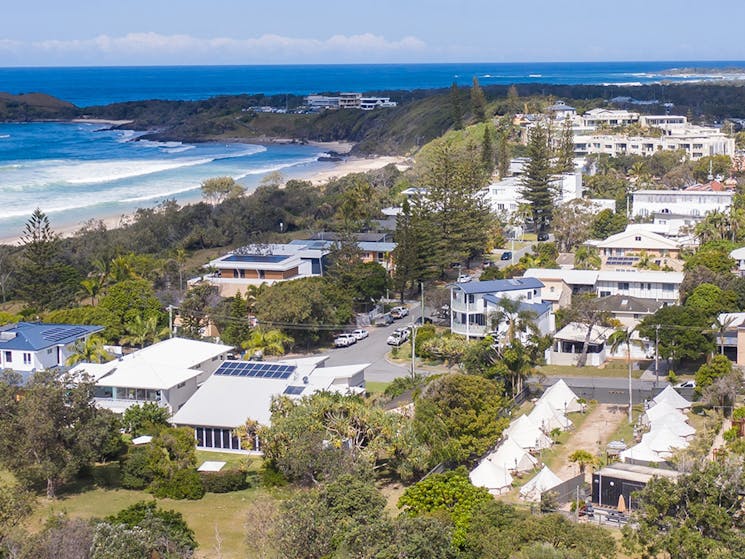 The Hideaway Cabarita Beach Aerial