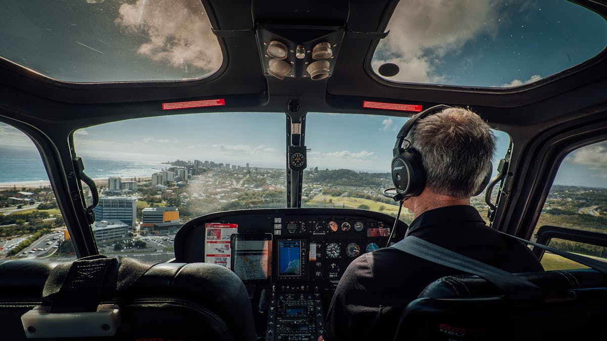 The views from our helicopters are breathtaking