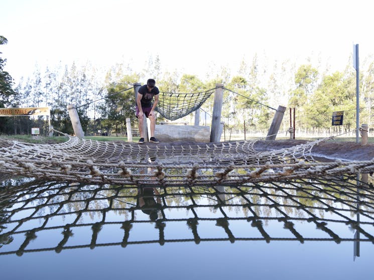 Run the Commando Course at the Coffs Coast Adventure Centre