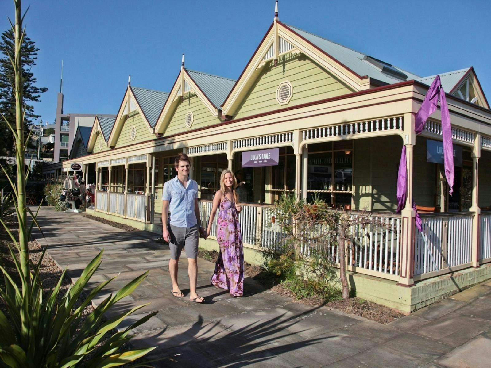 Heritage buildings in the charming coastal town of Kiama