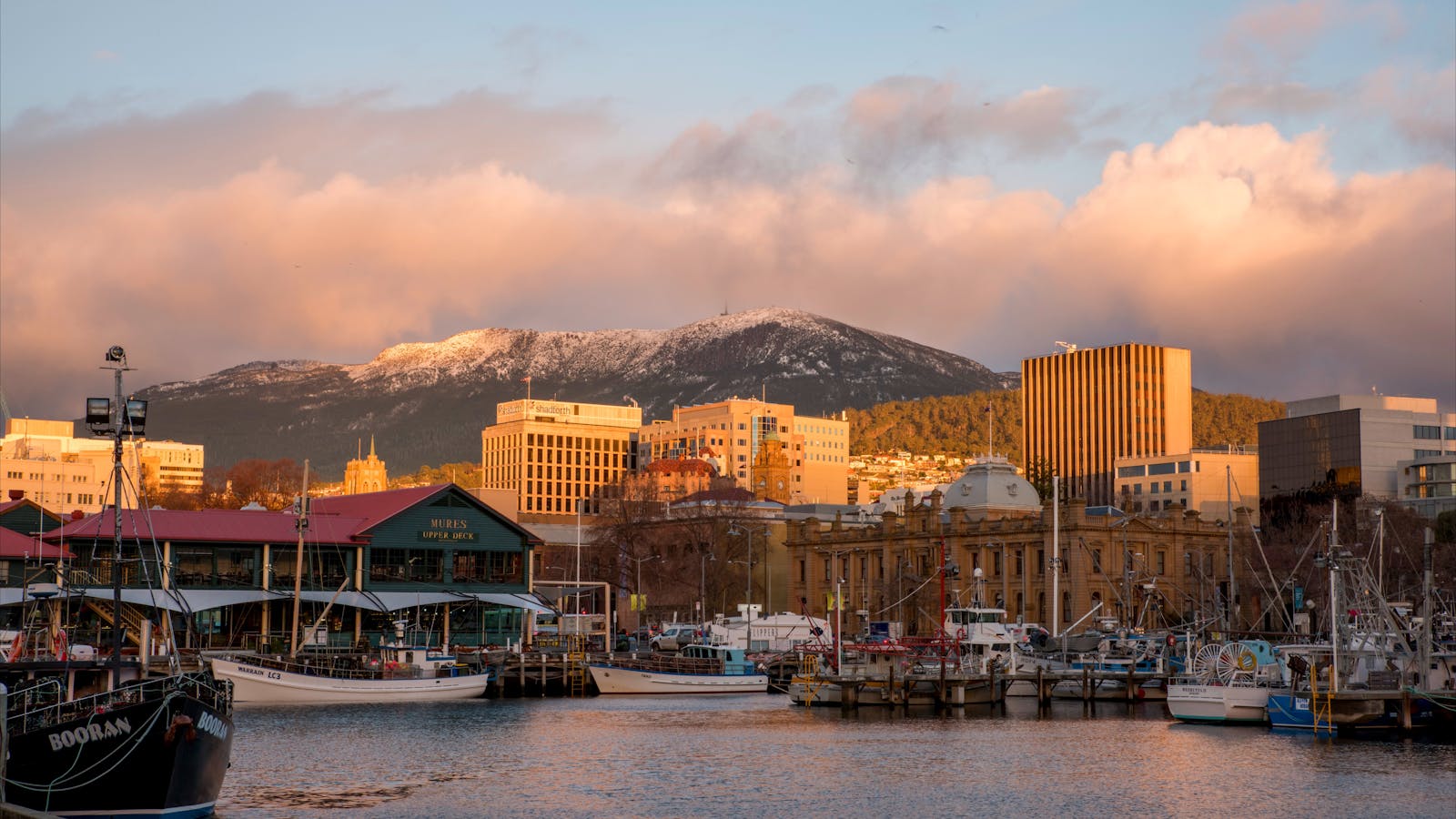 Hobart's iconic Mt Wellington