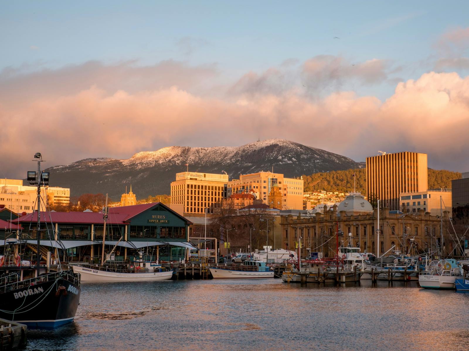 Hobart's iconic Mt Wellington